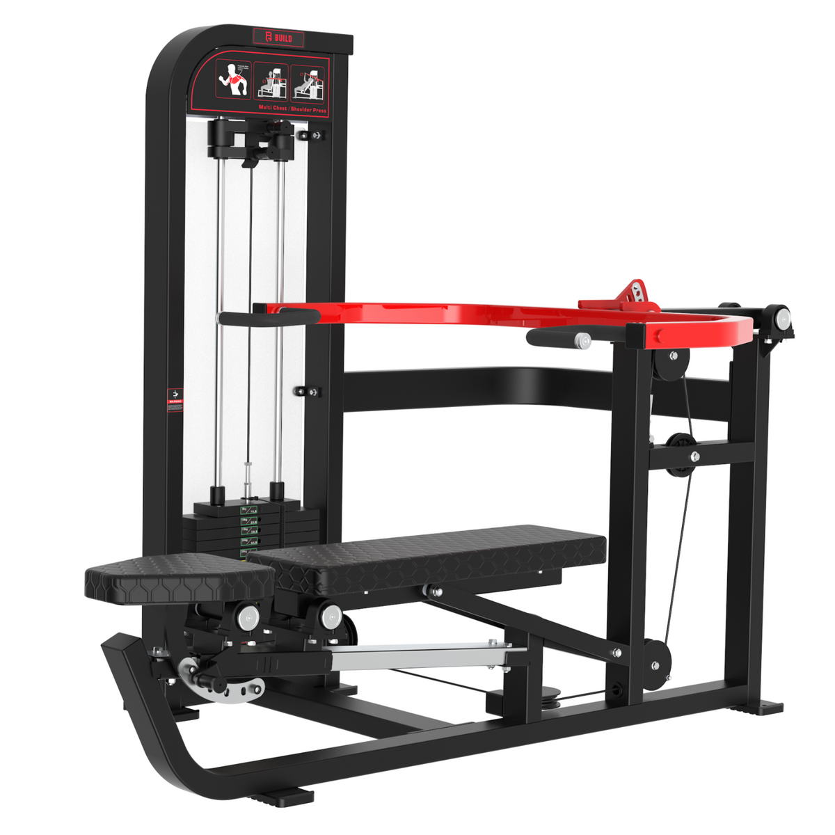 BUILT Strength Chest & Shoulder Multi Press (New)