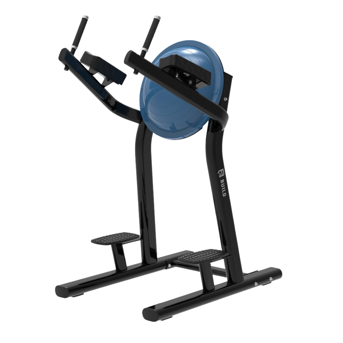 BUILT Strength Foundation Series Leg Raise Abdominal Machine w/ Inflatable Ball (New)