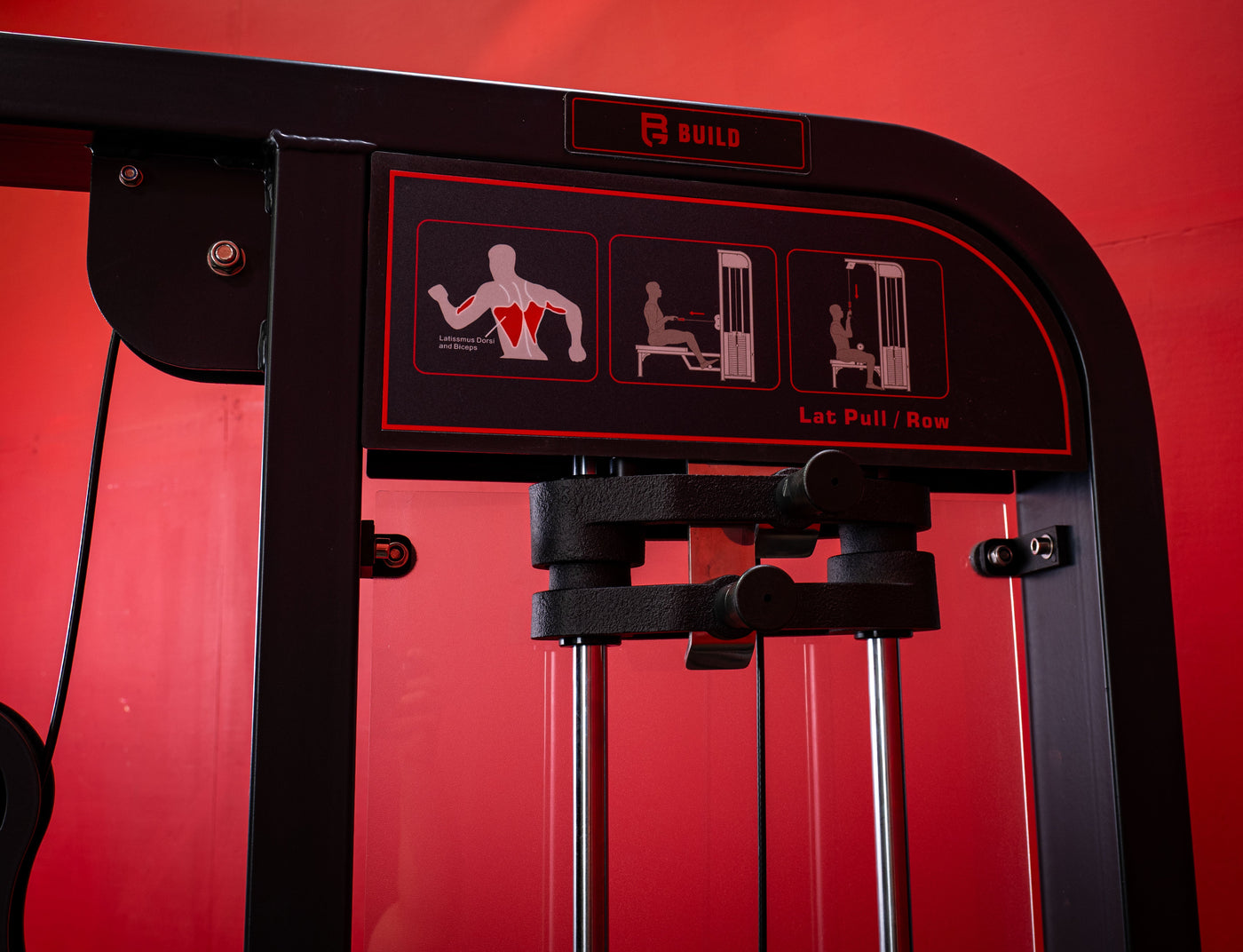 BUILT Strength Lat Pulldown / Low Row Combo (New)