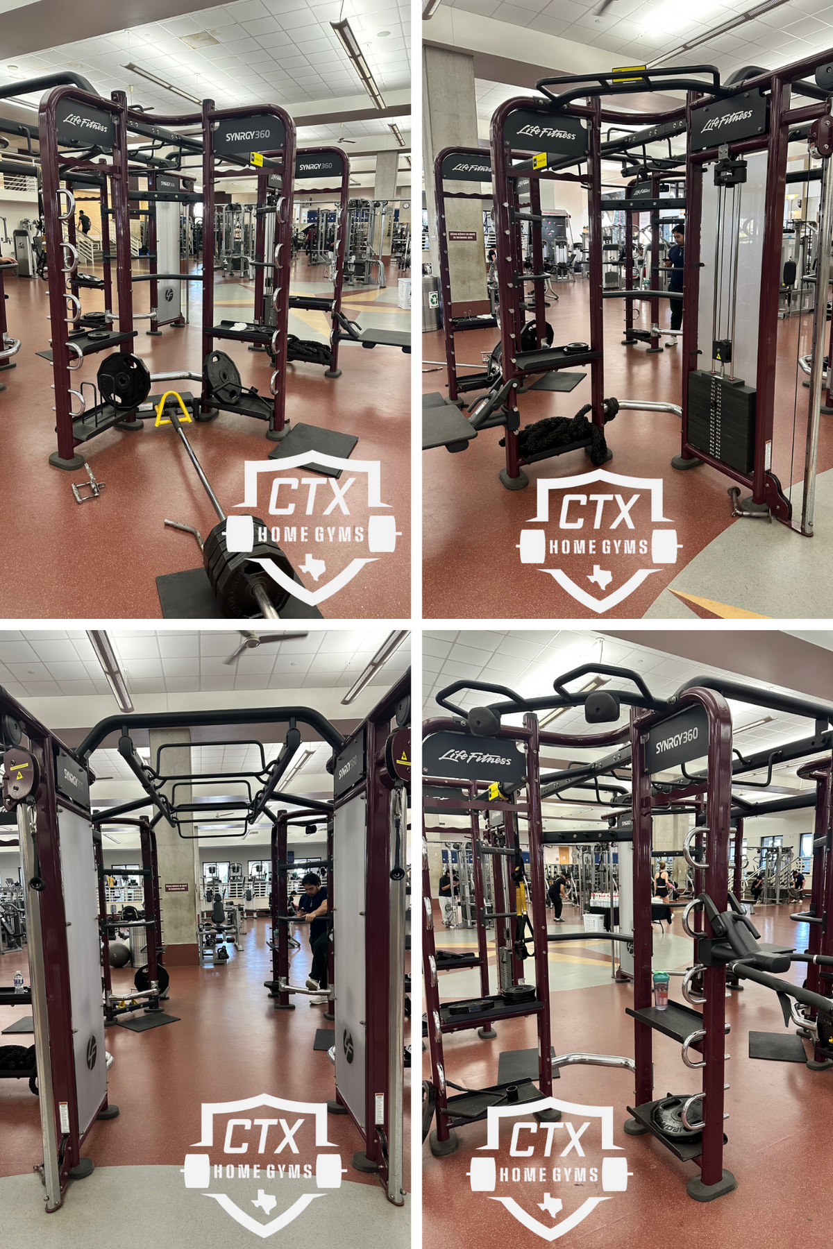 Life Fitness Synergy 360 XL (With DAP, Rotational, Monkey Bars, TRX Stations & Storage) (Remanufactured)