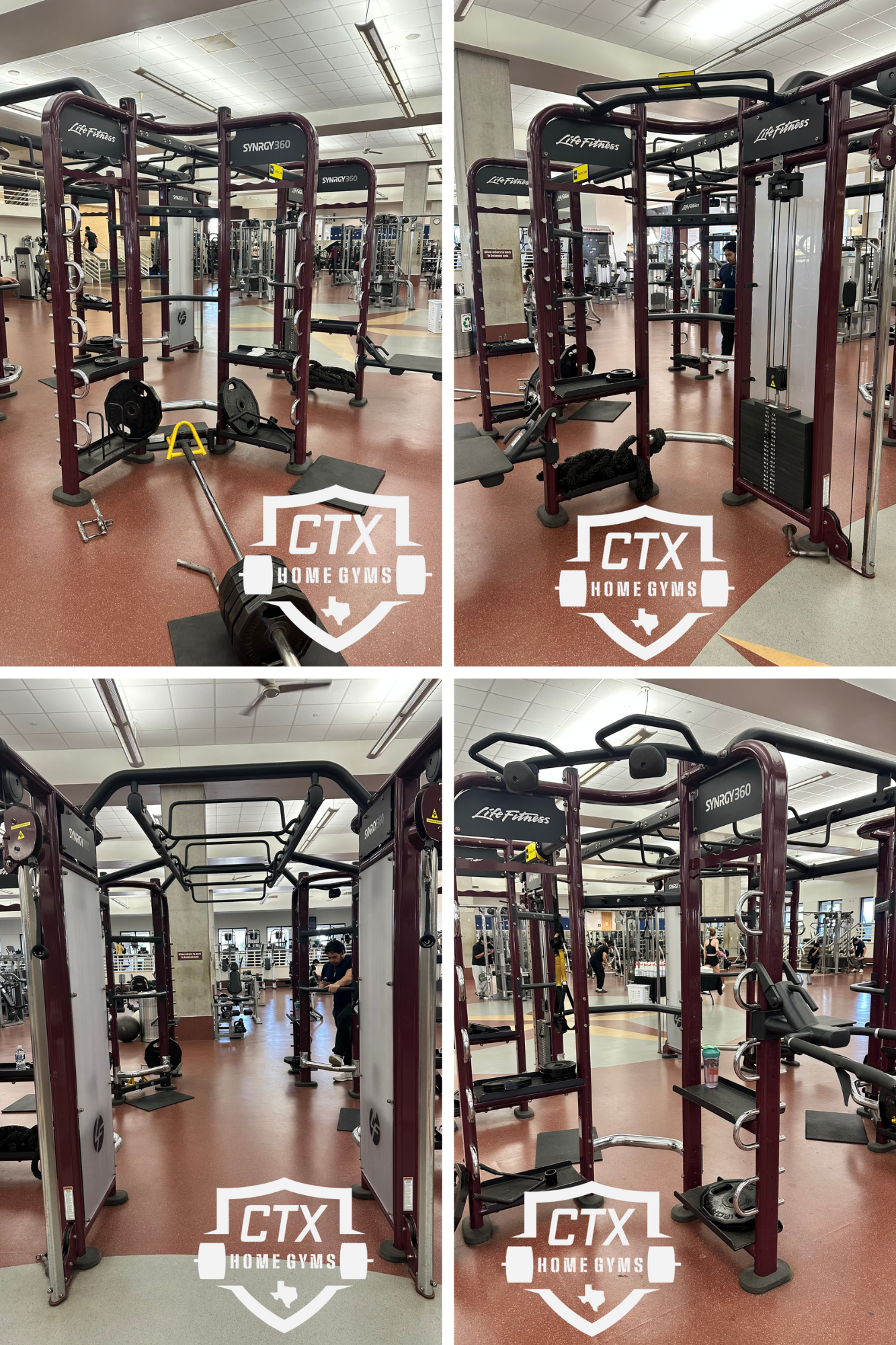 Life Fitness Synergy 360 XL (With DAP, Rotational, Monkey Bars, TRX Stations & Storage) (Remanufactured)