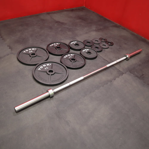 York Iron Olympic Weight Plates